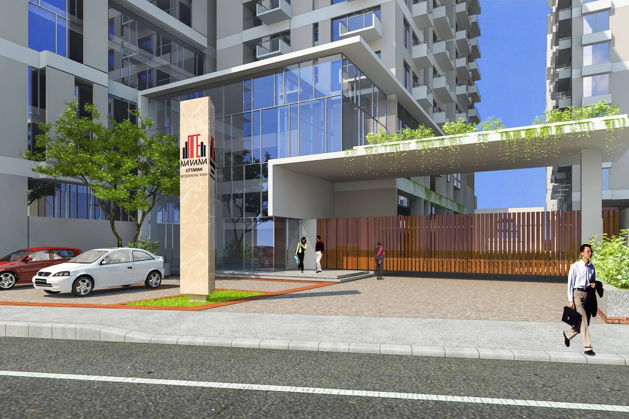 City Within By Navana — City Within By Navana — Spacious height entry