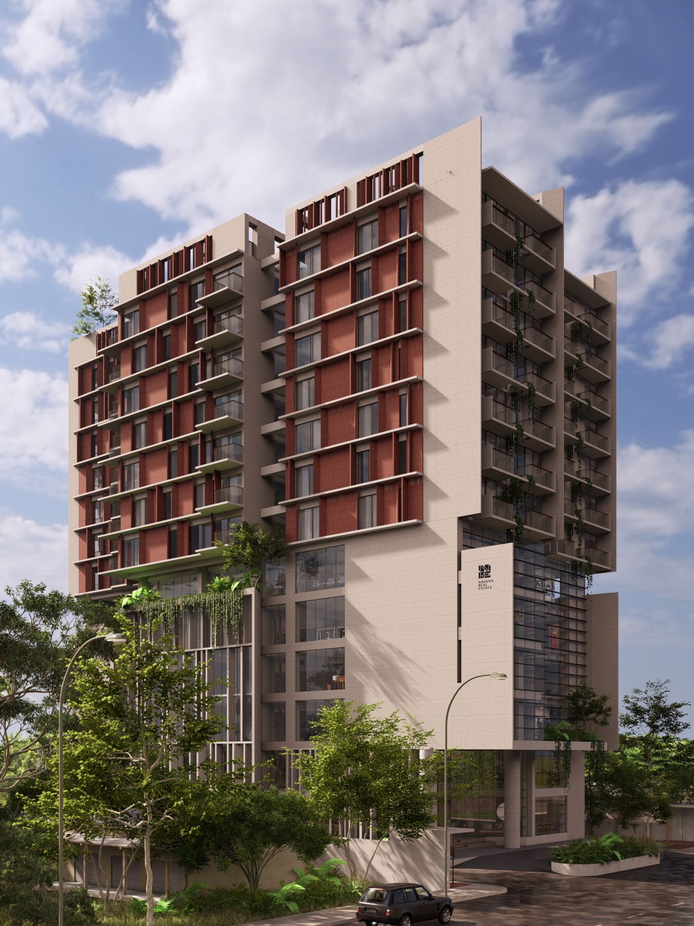 Bailey Esplanade By Navana — Official project mobile hero visual